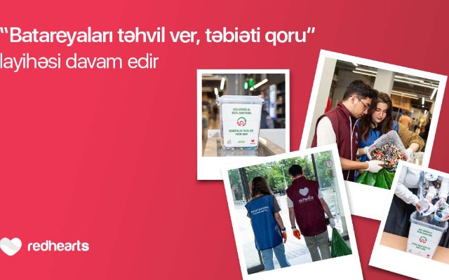 “Batareyaları təhvil ver, təbiəti qoru” layihəsidavam edir